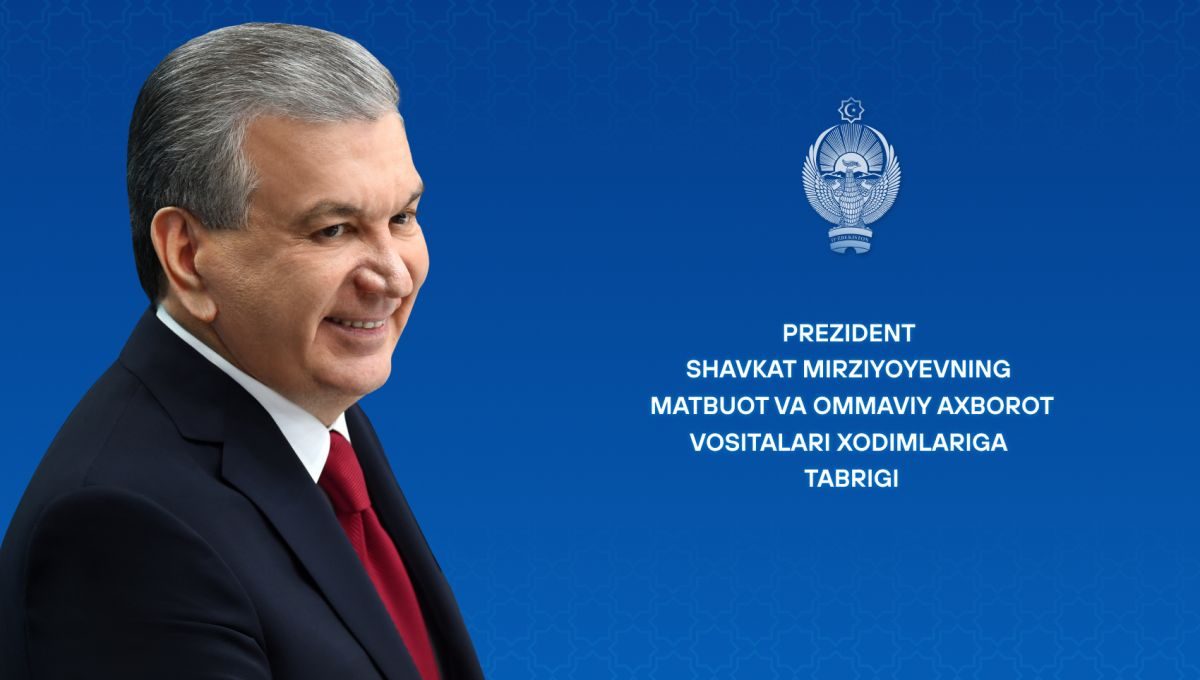 Matbuot va ommaviy axborot vositalari xodimlariga