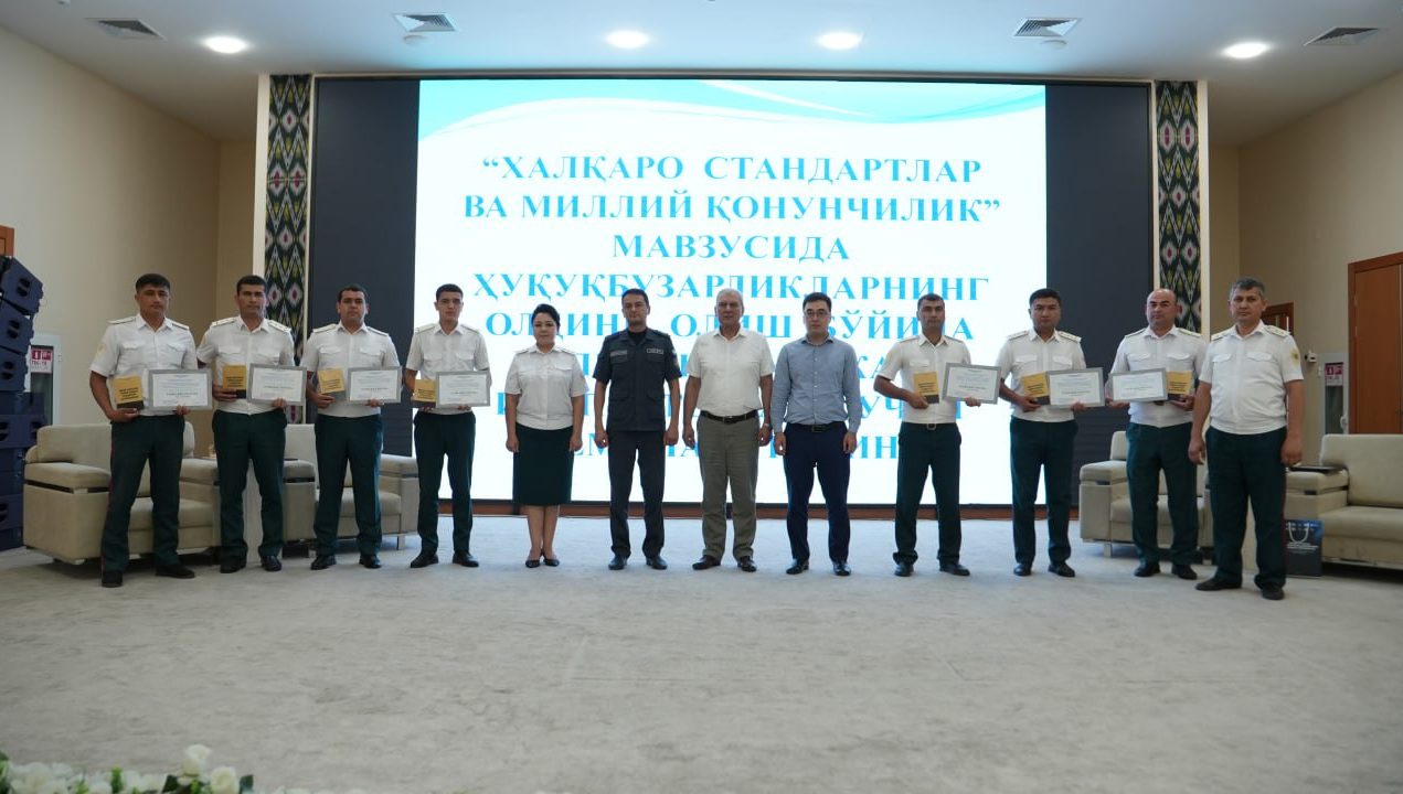 Navoiy viloyatida profilaktika inspektorlari uchun ikki kunlik seminar-trening yakunlandi