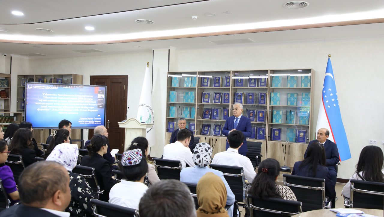 “O‘zbekiston — 2030” strategiyasi ustuvor maqsadlariga erishish va inson huquqlarini ta’minlash istiqbollari