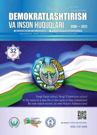 Contents of the Journal of Democratization and Human Rights 2023, Issue 3