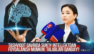 Tashviqot davrida sun’iy intellektdan foydalanish mumkin: talablari qanday? (+video) 