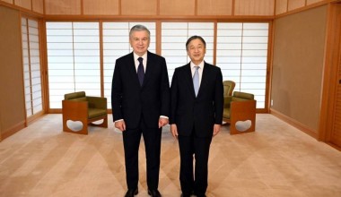 Ўзбекистон Президенти ва Япония Императорининг учрашуви бўлиб ўтди