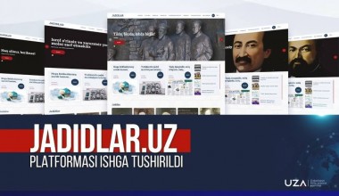 Jadidlar.uz platformasi ishga tushirildi (+video)