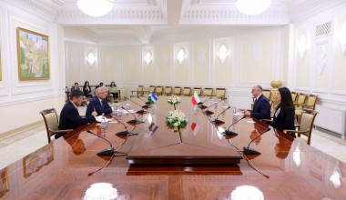 Akmal Saidov  Polsha tabiiy va gumanitar fanlar universiteti professori, ekspert Yeji Shukelskiy bilan uchrashdi