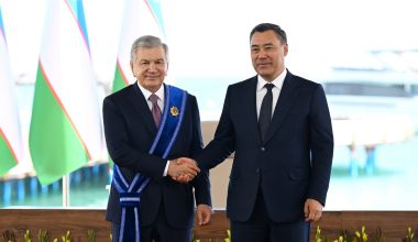 Oʻzbekiston Prezidenti I darajali “Manas” ordeni bilan taqdirlandi