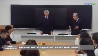 Namangan viloyat sudining fuqarolik ishlari bo‘yicha sudlov hay’ati tomonidan 