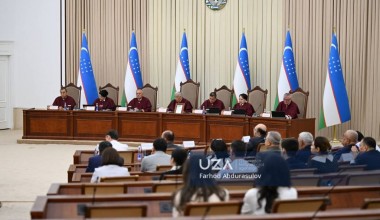Конституциявий суд мажлисида Адвокатурага оид қонунга доир масала кўрилди