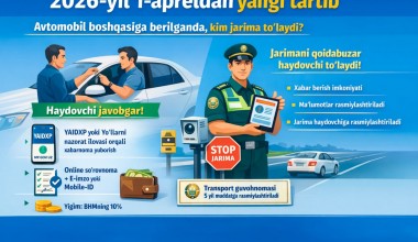 Avtomobil boshqarish huquqi boshqaga berilganda, qoidabuzarlik uchun kim javobgar bo‘ladi?