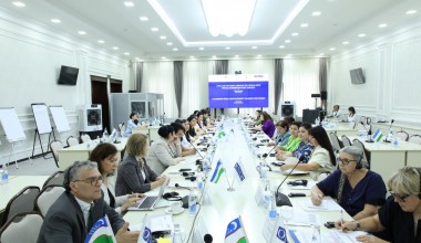 Milliy markazda xotin-qizlarda yetakchilik ko‘nikmalarini rivojlantirishga qaratilgan trening o‘tkazilmoqda