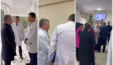 Prezident Gulistondagi gaz portlashida jabrlanganlar holidan xabar oldi