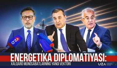 Energetika diplomatiyasi: xalqaro munosabatlarning yangi vektori (+video)