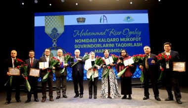 TARJIMONLARGA XALQARO MUKOFOT TOPSHIRILDI