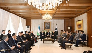 Oʻzbekiston va Pokiston Prezidentlarining muzokaralari boʻlib oʻtdi