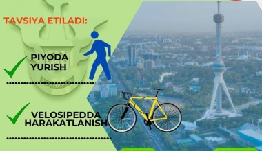 Ekologik toza transport vositalaridan foydalanaylik!