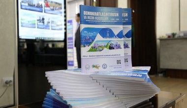 “DEMOKRATLASHTIRISH VA INSON HUQUQLARI” JURNALI TAQDIMOTI