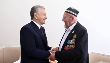Shavkat Mirziyoyev visited war veterans