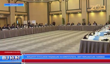 BARQAROR RIVOJLANISH MAQSADLARI VA KONSTITUTSIYA:  SHHT MAMLAKATLARI TAJRIBASI