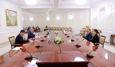 Akmal Saidov Polshaning “Marshalek” nashriyot uyi rahbari Adam Marshalek bilan uchrashdi.