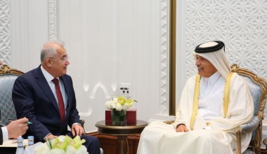 Akmal Saidov Doha shahrida Qatar parlamenti Raisi bilan uchrashdi