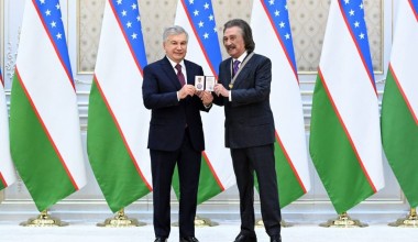 Чествован народный артист Узбекистана Фаррух Закиров