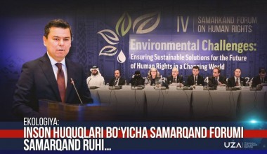 Yangi O‘zbekistonda iqlim o‘zgarishi muammolari bilan kurashish barqaror rivojlanishni ta’minlashning eng muhim omiliga aylandi! (+video)