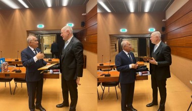 Akmal Saidov Jenevada Janni Magazenni bilan uchrashdi