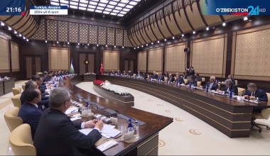 O`zbekiston Respublikasi Prezidenti Shavkat Mirziyoyevning Turkiya Respublikasiga davlat tashrifiga bag`ishlangan maxsus ko'rsatuv