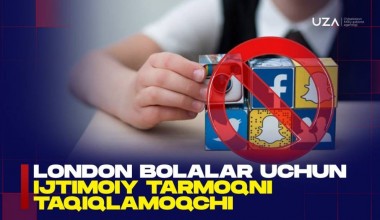 London bolalar uchun ijtimoiy tarmoqni taqiqlamoqchi (+video)