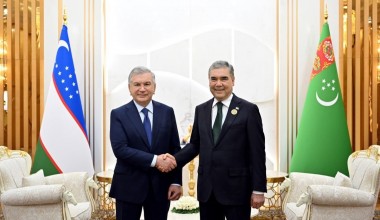 Oʻzbekiston-Turkmaniston birgalikda “Shovot-Toshovuz” chegaraoldi savdo zonasi tashkil etmoqda