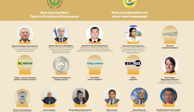 «Tong yulduzi» gazetasi tahririyati «Inson huquqlari himoyasi uchun» ko‘krak nishoni sovrindori!