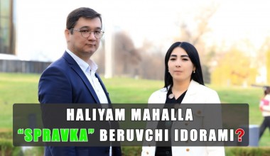 Haliyam mahalla “spravka” beruvchi idorami?