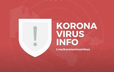 Sog'liqni saqlash vazirligi huzuridagi Sanitariya-epidemiologik osoyishtalik agentligi direktori Bahrom Almatov bilan brifing.